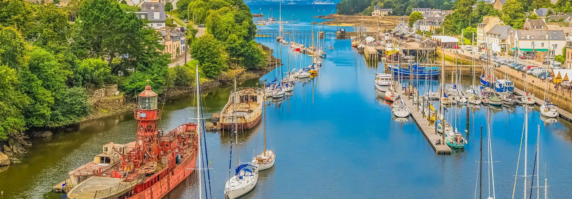 Le Port-Rhu et le Port-Musée de Douarnenez, en Finistère Sud