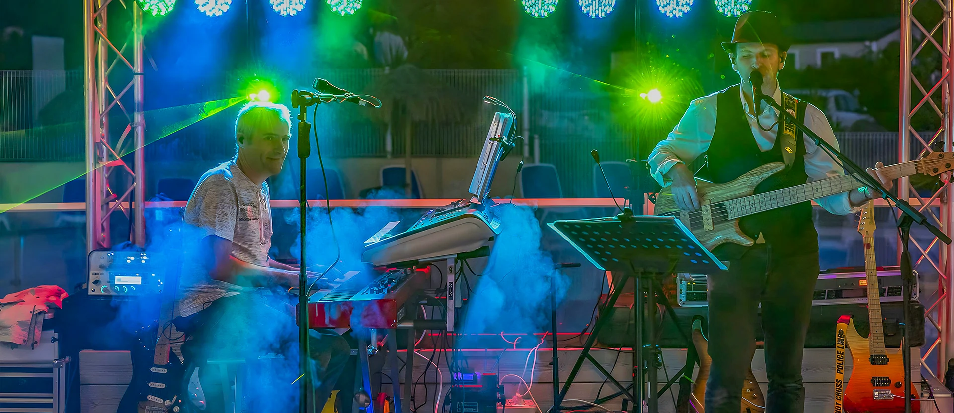 Concert en soirée au camping Le Cabellou Plage à Concarneau